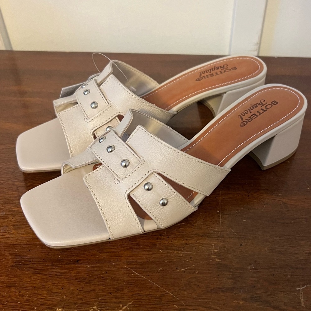 NWT Bottero Catia Slide Sandal size 10 made in Brazil